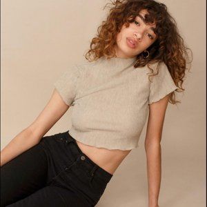 Reformation Ridge Top in Artichoke